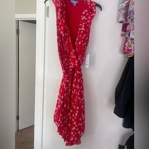 NWT Draper James red dress sz L